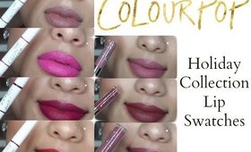 ColourPop Holiday Collection + StingRAYE Swatches