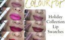 ColourPop Holiday Collection + StingRAYE Swatches