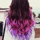 purple hair