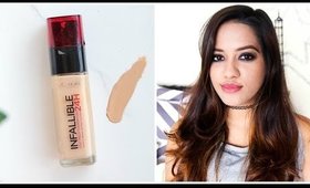 L'Oréal Infallible foundation Review