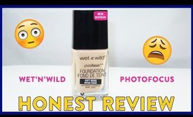 PhotoFocus Foundation Wet'N'Wild Review | First Impression