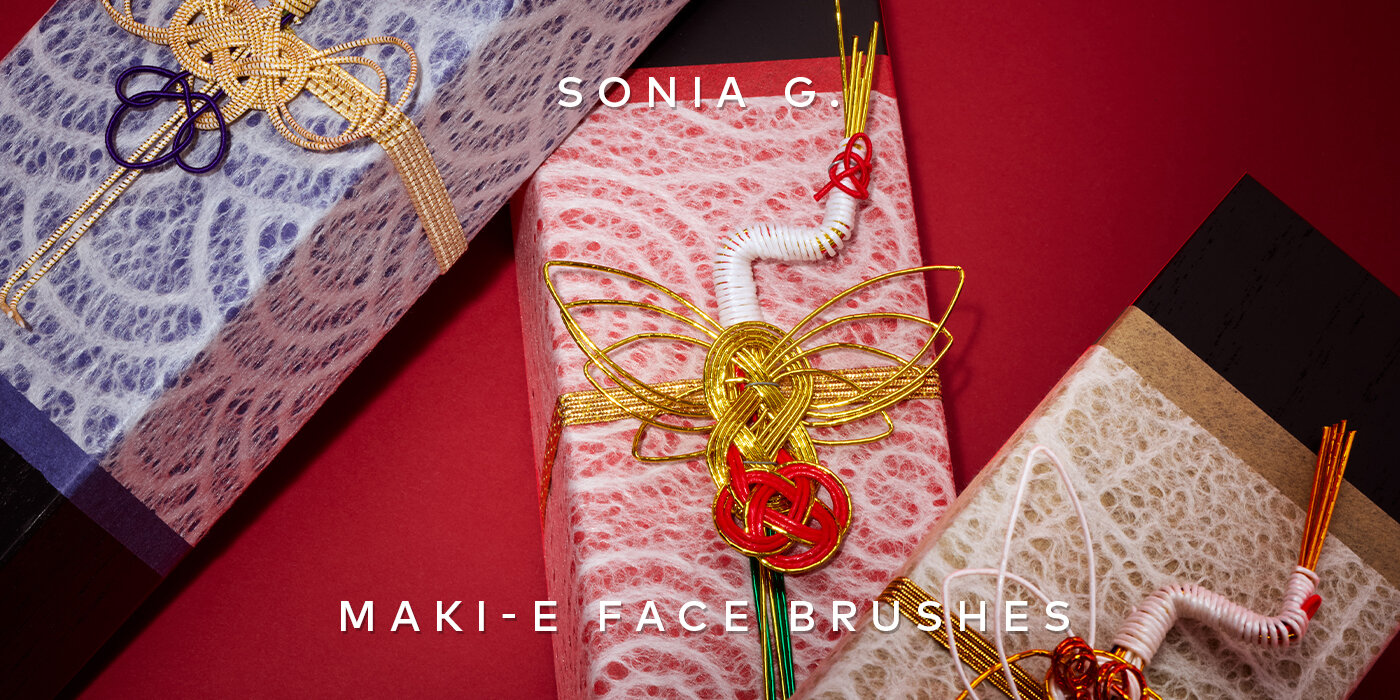 Sonia G.’s Summer Koi, Japanese Gardens, and Sunset Cranes Face Brushes are here again for a limited time. Don't let them pass you by again.