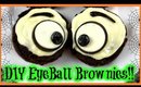 DIY Eyeball Brownies | Halloween Treat Ideas!!
