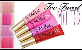 Review & Swatches: TOO FACED Melted Liquified Long Wear Lipstick