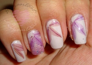 My nails last week.. I love this trend!