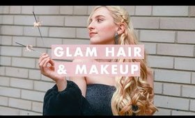 Holiday Glam Hair & Makeup l Luxy Office Party
