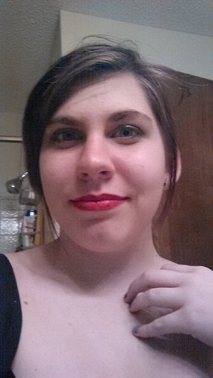 Hey guys, sorry i haven't been on in awhile! xD anyways, here is a picture of my makeup i used for formal. :3 what do you think?