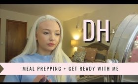 DAILY HAYLEY | Meal Prepping + Get Ready With Me