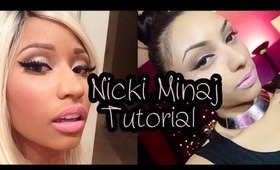 Nicki Minaj Makeup Tutorial Neutral Eyes & Pink Lips