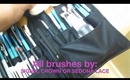 MY make up kit for freelance! (Brushes, Make up, etc.)