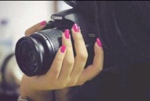 The pink on my nails is awesome <3