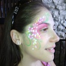 Face paint to have fun and match my tattoos at Busch Gardens 