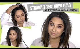 Hair Tutorial | Straight Textured Hair & My Favorite Hair Products