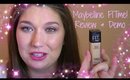 New Maybelline FITme! Foundation Review & Demo♥