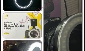 Get Better Lighting for your Videos with the Macro Ring Light | Techie Tuesday | Kay's Ways