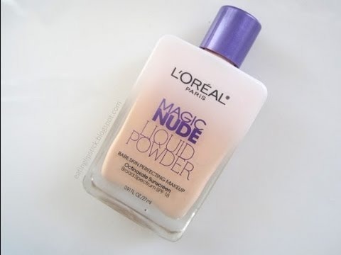 Review & Demo L'oreal Magic Nude Liquid Powder, Elissa Binion. 