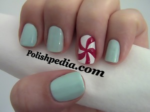 Good enough to eat!

Watch My Video Tutorial @ http://polishpedia.com/peppermint-candy-nail-art.html