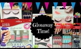 Giveaway Time! | Kiss and Broadway Nails