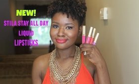 New Stila Stay All Day Liquid Lipstick Review + Swatches