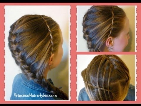 Loose French Braid Hairstyle  Hairstyles For Girls - Princess