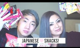 Weird Japanese Candy / Snack Haul!