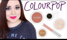 COLOURPOP HAUL + NEW BROW PROUDCTS!