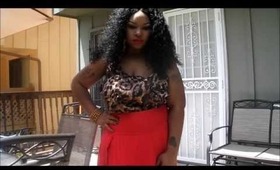 Leopard & High Waisted Maxi Skirt | OOTD