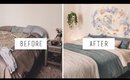 Organize with ME - MINIMAL bedroom MAKEOVER + redecorating TIPS  | ANN LE