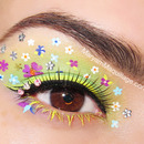 "Fantasy Florals" Eye Makeup Art