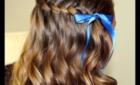 Waterfall Twist Braid {Braid Hairstyles}