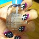 Side Manicure with Dots