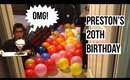 PRESTON'S 20TH BIRTHDAY SUPRISE!