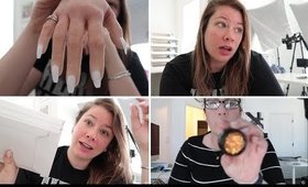 SHOP CHANGES + NAILS | Vlog May 13-16th