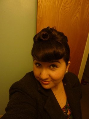 Pincurls are never to be taken lightly. lol