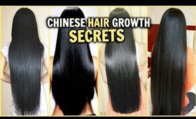 CHINESE HAIR GROWTH SECRETS! │HOW TO GROW LONG THICK SHINY GLOSSY HAIR FAST│RICE WATER, DIY'S & MORE