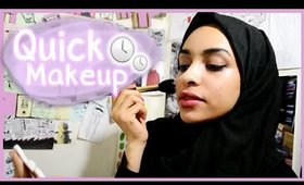 Quick Everyday Makeup For Work Or College - مكياج سريع للشغل او الجامعة