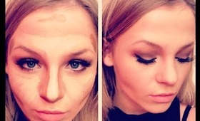 HOW TO CONTOUR AND HIGHLIGHT - GET THAT KIM KARDASHIAN GLOW