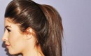 Volumized Ponytail Hair Tutorial