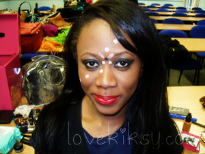 Make up done by me on my gorgeous model Feyi. Tribal & Sultry theme going on here!