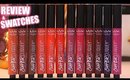 NYX SUPER CLIQUEY REVIEW & SWATCHES | JessicaFitBeauty