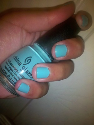 (08/20/11) China Glaze in "For Audrey"