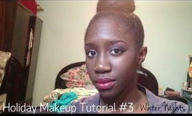 Holiday Makeup Tutorial #3 - Winter Nights !