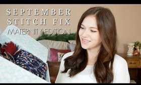 September Stitch Fix Unboxing | Maternity Edition