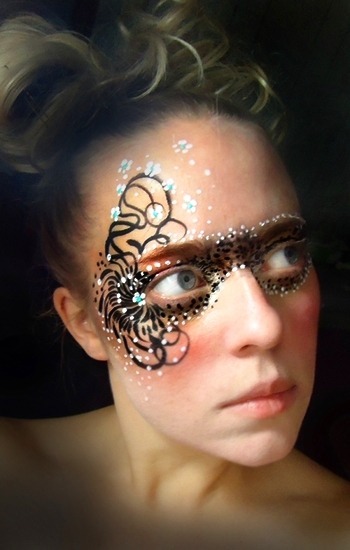 Lace Mask | Brooke D.'s (paintmepleasefaceart) Photo | Beautylish