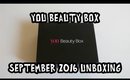 You Beauty Box - September 2016 Unboxing
