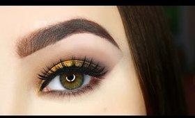 Golden Prom Makeup Tutorial // Prom Makeup For Brown / Hazel Eyes 2016