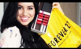 Drugstore Makeup, Lancôme and Forever 21 Haul