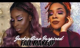 Jackie Aina Inspired Fall Makeup