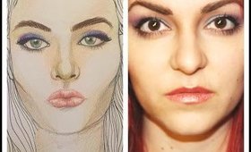 ♥ summer look makeup tutorial - cooperation mit cybereve ♥