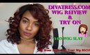 Divatress Wig Review & Try On | Divatress.com Afforable Wig $40